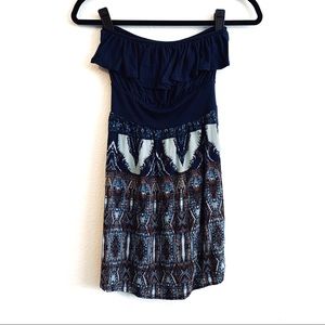 Cute Ruffle Mini Dress